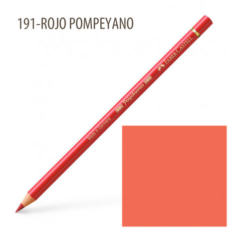 Lápiz Polychromos Faber Castell 191-Rojo Pompeyano