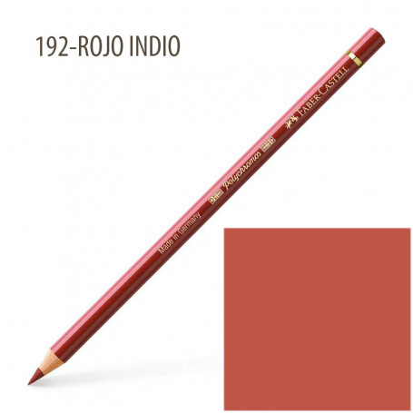 Lápiz Polychromos Faber Castell 192-Rojo Indio