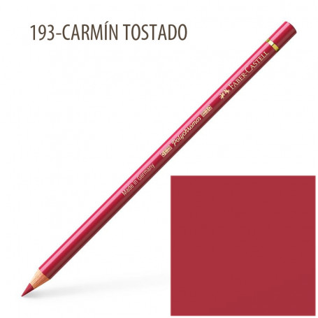 Lápiz Polychromos Faber Castell 193-Carmín Tostado