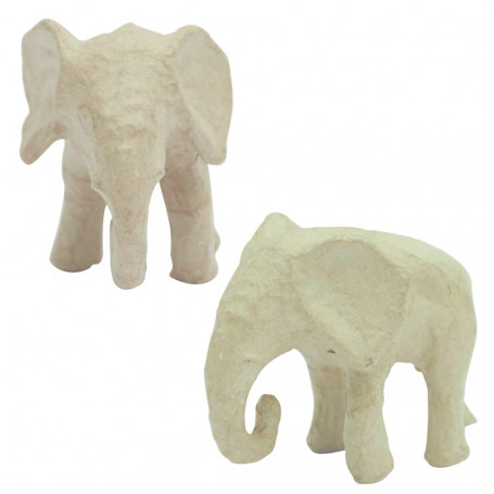 Elefante Africano 8 cm Décopatch