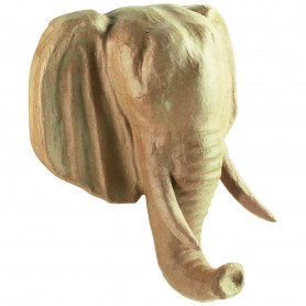 Cabeza de Elefante 23 CM Décopatch
