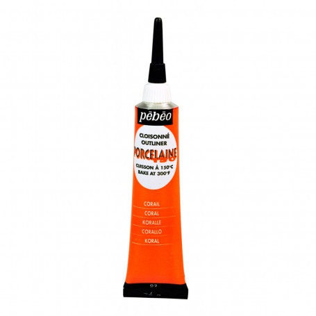 Outliner Porcelaine 150 Pébéo Coral