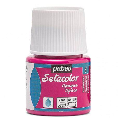 Setacolor Opaco 45 ml Pébéo 81 Frambuesa