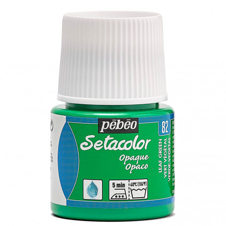 Setacolor Opaco 45 ml Pébéo 82 Verde Vegetal