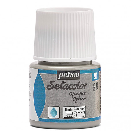 Setacolor Opaco 45 ml Pébéo 91 Gris