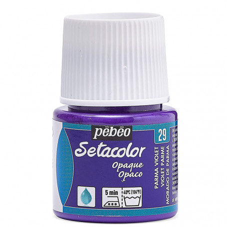 Setacolor Opaco 45 ml Pébéo 29 Violeta Parma