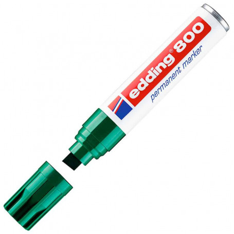 Marcador Edding 800 Verde