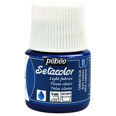 SETACOLOR TEJIDOS CLAROS PÉBÉO 11 AZUL COBALTO