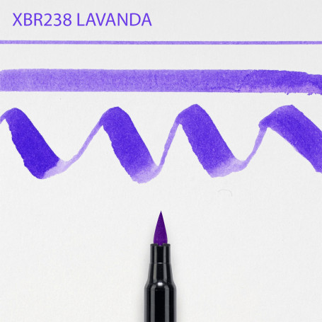 ROTULADOR PUNTA PINCEL KOI SAKURA XBR238 LAVANDA