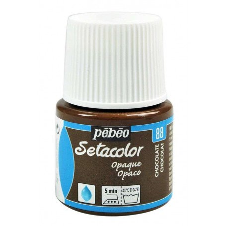 Setacolor Opaco 45 ml Pébéo 88 Chocolate