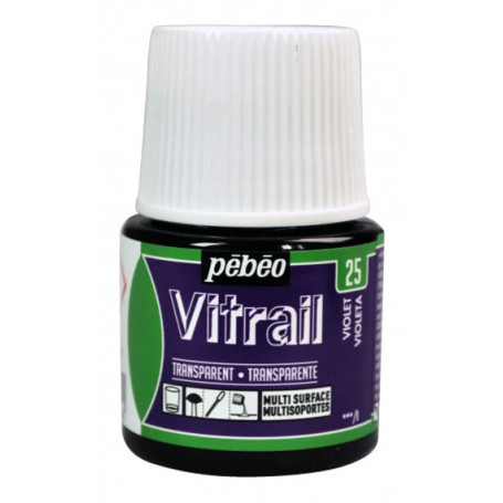 VITRAIL TRANSPARENTE 25 VIOLETA