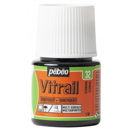 VITRAIL TRANSPARENTE 32 SALMÓN