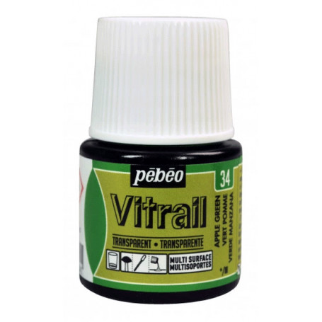 VITRAIL TRANSPARENTE 34 VERDE MANZANA