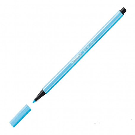 Stabilo Pen 68 - 31 Azul Fluorescente