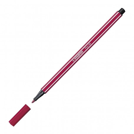 Stabilo Pen 68 - 50 Rojo Oscuro