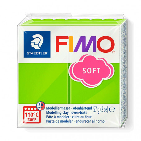 Fimo Soft 8020 - 50 Verde Manzana