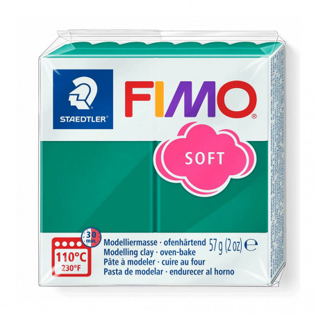 Fimo Soft 8020 - 56 Esmeralda