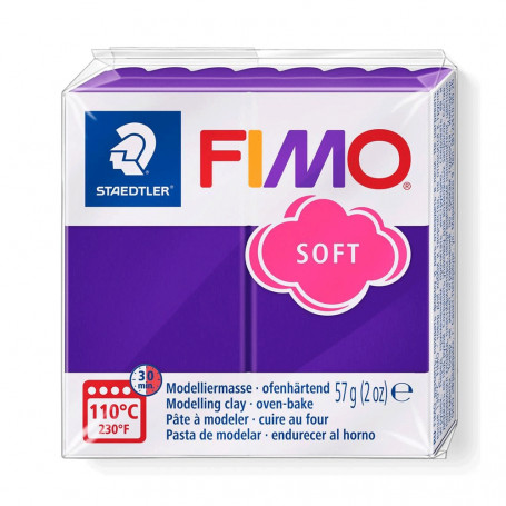 Fimo Soft 8020 - 63 Ciruela