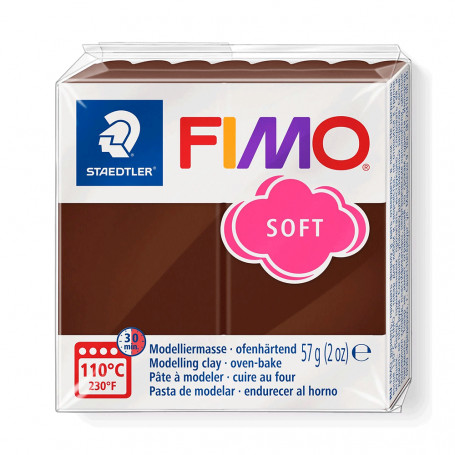 Fimo Soft 8020 - 75 Chocolate