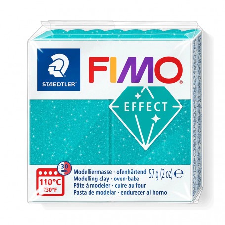 Fimo Effect 8020 Galaxy 56g - 392 Galaxy Turquesa