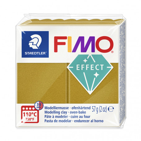Fimo Effect 8020 Metálicos 56g - 11 Oro Metalico