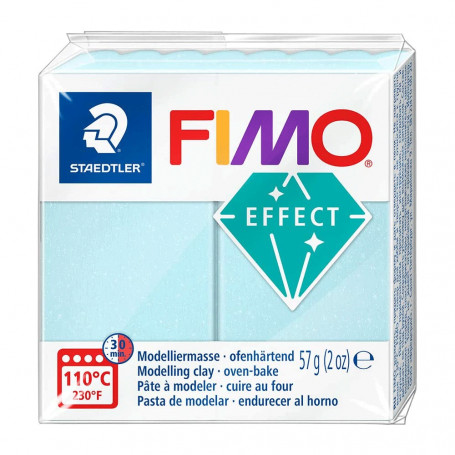 Fimo Effect 8020 Gemas 56g - 306 Cuarzo Azul