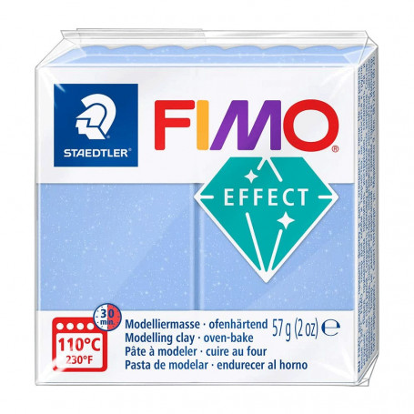 Fimo Effect 8020 Gemas 56g - 386 Azul Ágata