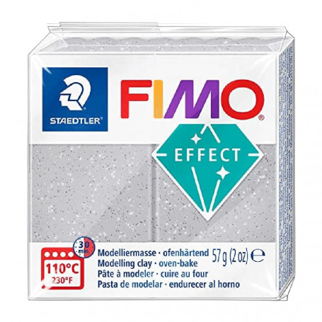 Fimo Effect 8020 Purpurina 56g - 812 Plata Purpurina