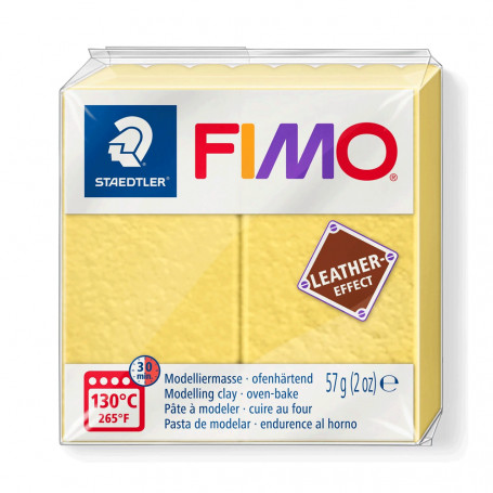 Fimo Leather-Effect 8010 - 109 Amarillo Azafrán