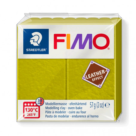 Fimo Leather-Effect 8010 - 519 Oliva