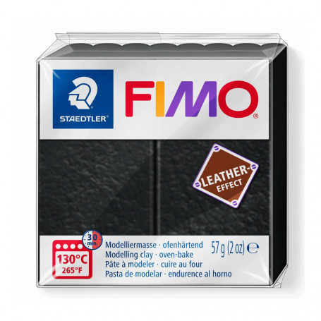 Fimo Leather-Effect 8010 - 909 Negro
