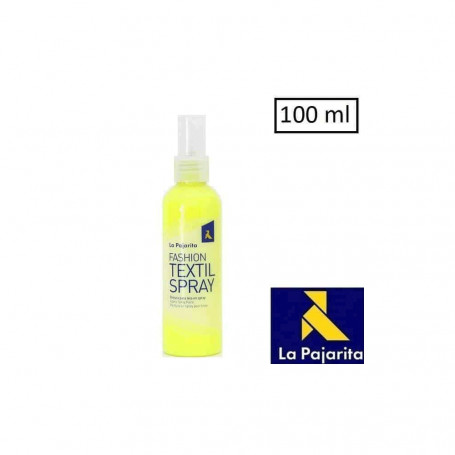 Spray Pintura textil La pajarita-13 Amarillo Flúor