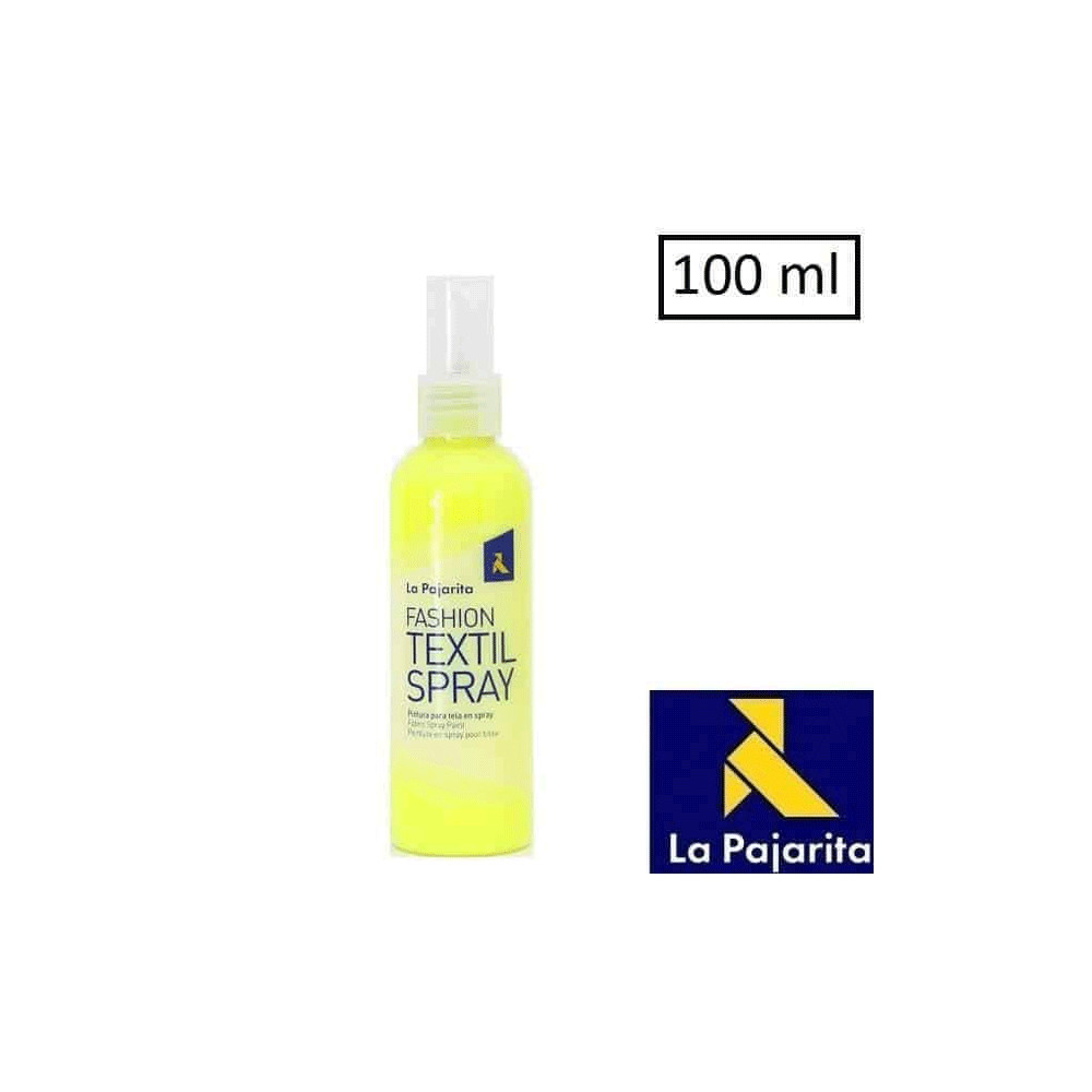 LA PAJARITA SPRAY PINTURA TEXTIL 100ML FLUOR NARANJA - TS-14