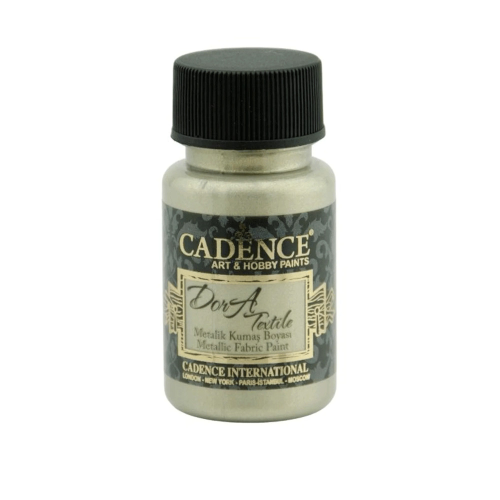 Comprar Pintura DORA TEXTIL metalizada Rojo CADENCE 50 ml. en