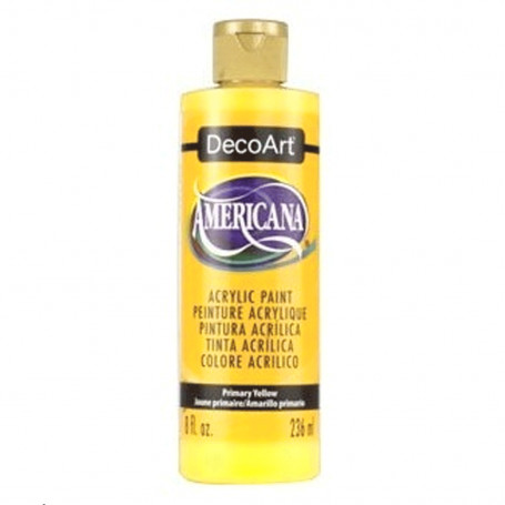 Americana 236 ml DecoArt - 201 Amarillo Primario