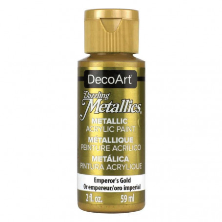 La Americana metálico 59 ml DecoArt - 148 Oro Imperial