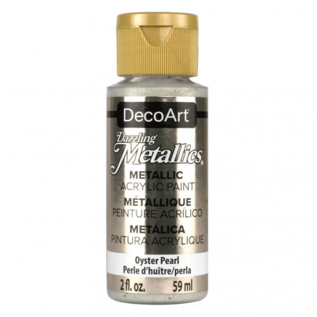 La Americana metálico 59 ml DecoArt - 203 Perla