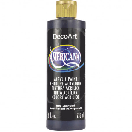 Americana 236 ml DecoArt - 067 Negro Marfil