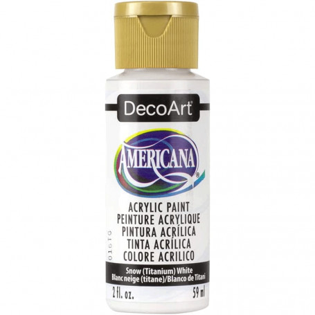 La Americana 59 ml DecoArt - 001 Blanco de Titanio