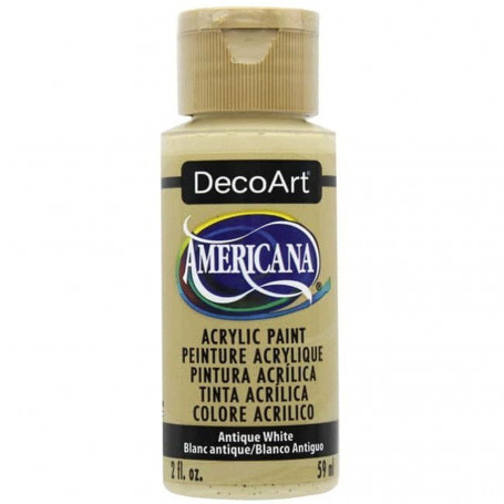 La Americana 59 ml DecoArt - 058 Blanco Antiguo