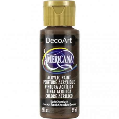 La Americana 59 ml DecoArt - 065 Chocolate Oscuro