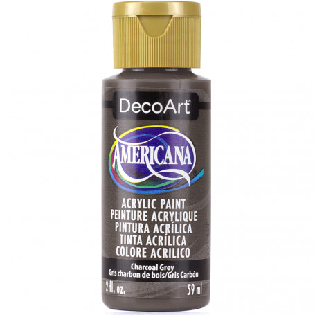 La Americana 59 ml DecoArt - 088 Gris Carbón