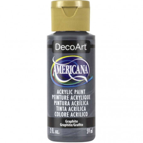 La Americana 59 ml DecoArt - 161 Grafito