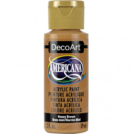 La Americana 59 ml DecoArt - 163 Marrón Miel