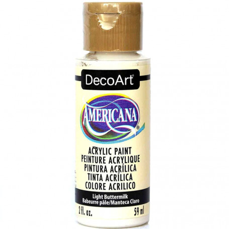 La Americana 59 ml DecoArt - 164 Manteca Claro