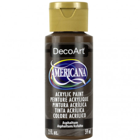 La Americana 59 ml DecoArt - 180 Asfalto