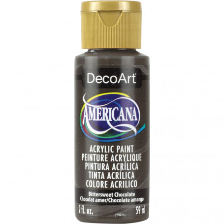 La Americana 59 ml DecoArt - 195 Chocolate Amargo