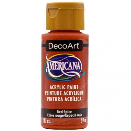 La Americana 59 ml DecoArt - 404 Especia Roja
