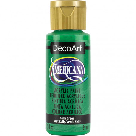 La Americana 59 ml DecoArt - 055 Verde Kelly