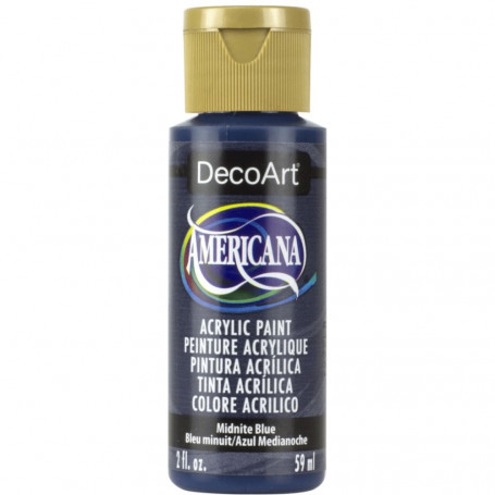La Americana 59 ml DecoArt - 085 Azul Medianoche